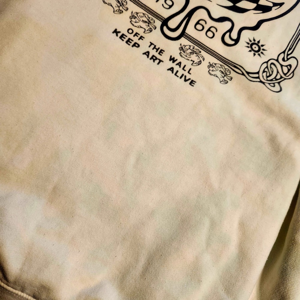 VANS The Experience Off The Wall‎ Keep Art Alive Tie Dye Hooded Sweatshirt XL - Picture 12 of 14